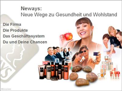 Gesundheit Wellness und Wohlstand durch Geschäftsidee mit Neways