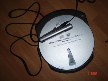 Mobiler DVD/CD/MP3/WAV USB 2. 0 Player/Brenner von Sony