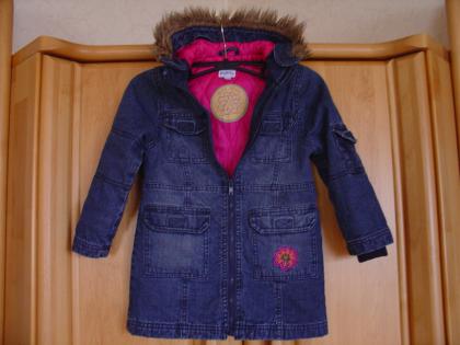 Hübsche Jeans-Jacke Gr. 104 nur 8 -