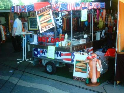 Mobile Hot Dog Food Bar
