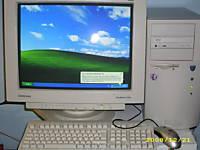 AMD Athlon 1 0 GHz 512 MB Ram 20GB-FP DVD-Rom Tastatur Maus Ohne Monitor