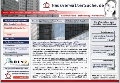 Hausverwaltung gesucht Nur hier mit sofortigen Preisangeboten.