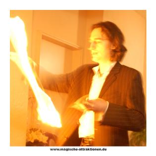 Hochzeitsshow Zauberhaftes Brandgefährliches