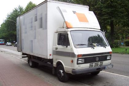 LKW mit Fahrer bis zu 8 Stunden für ihren Umzug oder Transport