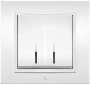 Günstige Elektroartikel EL-BI TUNA ZENA STECKDOSEN SCHALTER DIMMER 800W SAT-DOSE