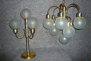Schönes Lampen-Set 2-teilig