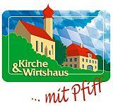 Kirche und Wirtshaus mit Pfiff
