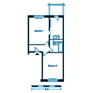 Suche Nachmieter für meine 2 Raumwohnung
