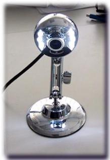 30x 12Mio Pixel Webcam mit beleuchtung u. mic.