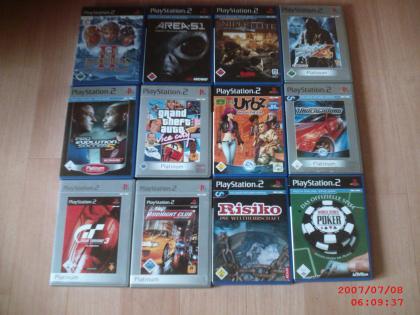 12 Playstation 2 spiele