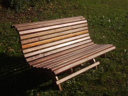 Hausbänke Kiefer/Föhre massiv fertig lasiert Schreinerarbeit