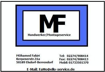 M. F. Handwerker und Montageservice