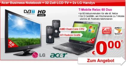 Dieses Angebot ist nicht zu Schlagen 1xNotebook 1x82TV 2Handys