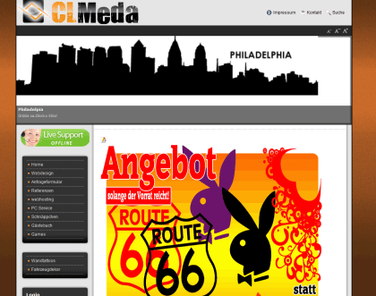 Wandtattoos und Webdesign
