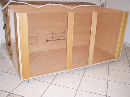 Grosser selbstgebauter Kleintierstall zu verkaufen