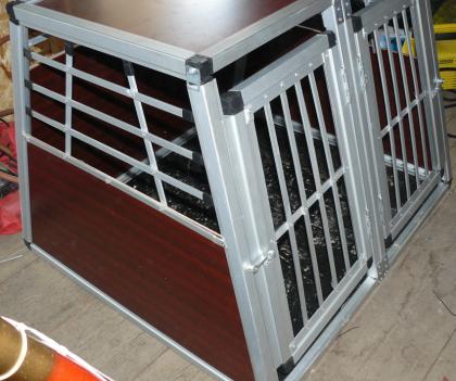 Hundebox Hundetransportbox Alu NEUwertig