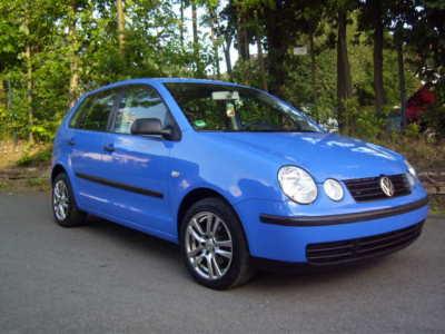 VW POLO 1 2 HELLBLAU METALLIC