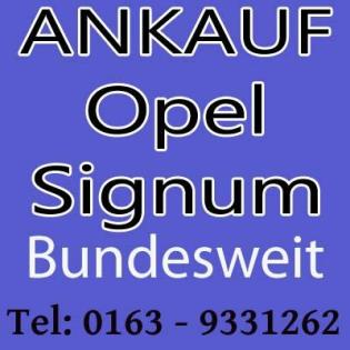 Auto verkaufen Opel Signum - Motorschaden Unfallschaden