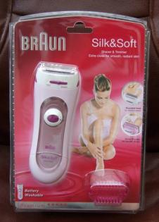Braun Damen Rasierer Silk Soft LS 5100 Ladyshaver Trimmer 23 90 8364