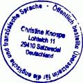 Vereidigte Übersetzerin Deutsch-Englisch-Französisch
