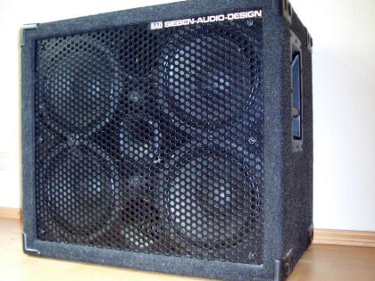 Verkaufe SAD 4/10HP Bassbox - 800W R. M. S.
