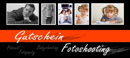Fotoshooting Gutschein - das ausgefallene Geschenk