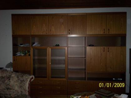 Anbauwand Schrank Fernsehertisch Sofa Gardrobe Coutschtisch Sitzgarnitur