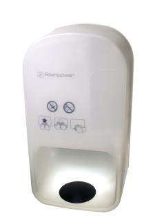 Berührungslose Händedesinfektion mit dem Steripower Desinfizierer - Onlineshop a