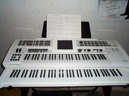 Wersi OAS Abacus Pro mit Zusatzmanual Top in weiß