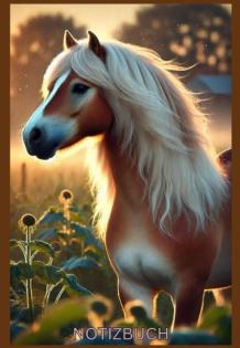 Haflinger Pferd Notizbuch Buch Das perfekte Geschenk für Pferde Liebhaber Fa