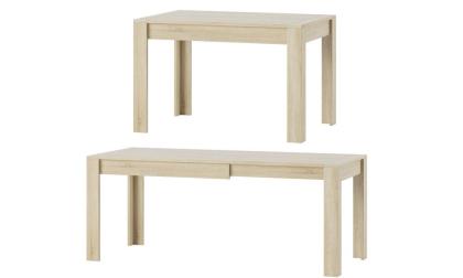 MPS praktisch Tisch SYRIUS 120-190x80x76 cm Eiche Sonoma Esszimmer 4-8 Personen