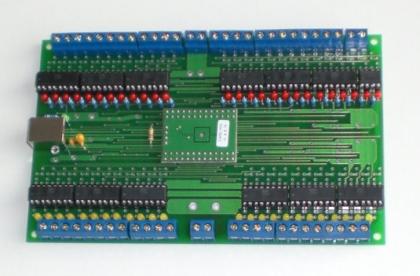 IO-Interface IO50USB mit 50 Eingängen oder 50 Ausgängen oder kombiniert