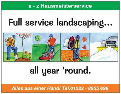 Hausmeisterservice Bürgersteigreinigung