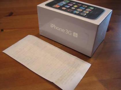 IPhone 3Gs 32 GB weiss NEU originalverpackung ohne Kratzer mit Rechnung