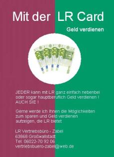 Regelmäßies Einkommen zu vergeben