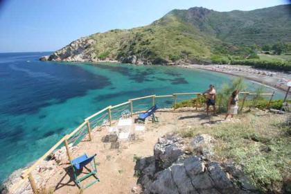 Ferienhaus mit Panoramaterrasse Insel Elba 50m zum Meer