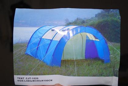 Großes 4 Personen Kuppelzelt