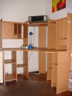Schöner NEUWERTIGER Eckschreibtisch BUCHE