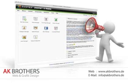 Webseiten -Erstellung Joomla - CMS
