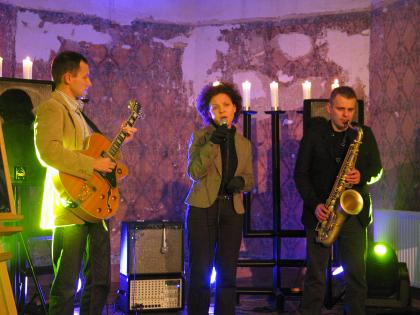 Gentle Jazz trio - jazz band fuer Bankett Gala Konferenz
