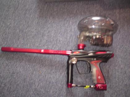 Paintball Markierer Gun In Farbe Rot für nur 400Euro