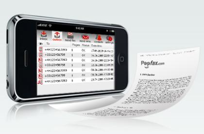 Mobiles Fax von Popfax. com