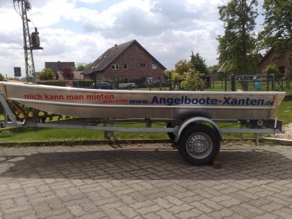 Aluminiumboot Angelboot Ruderboot Arbeitsboot Allcraft Carp 4000