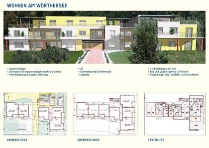 Energieeffiziente Eigentumswohnung am Wörthersee