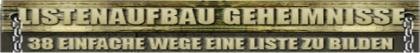 38 Listenaufbau-Geheimnisse