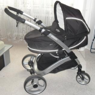 Kombi- Kinderwagen Smile black von Moon