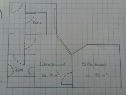 2-Zimmer-Wohnung perfekt für Studenten EBK ab 1. 9. 2022
