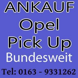 Auto verkaufen Opel Pick Up- Motorschaden Unfallschaden