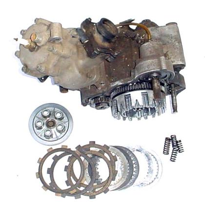 Maico Motorblock mit wassergekühlten Zylinder Kopf 250 cm Membransteuerung