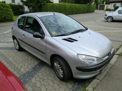 Peugeot 206 Diesel Silber Top Zustand